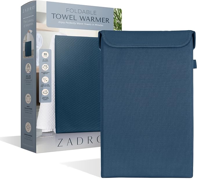 Zadro Foldable Towel Warmer, Folding Heat-Resistant Fabric, XLarge 35 Liter by Zadro