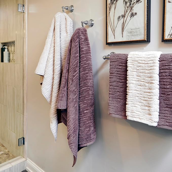 SKL Home CloudSoft Cotton Luxury 2-Piece Hand Towel Set - Image 3