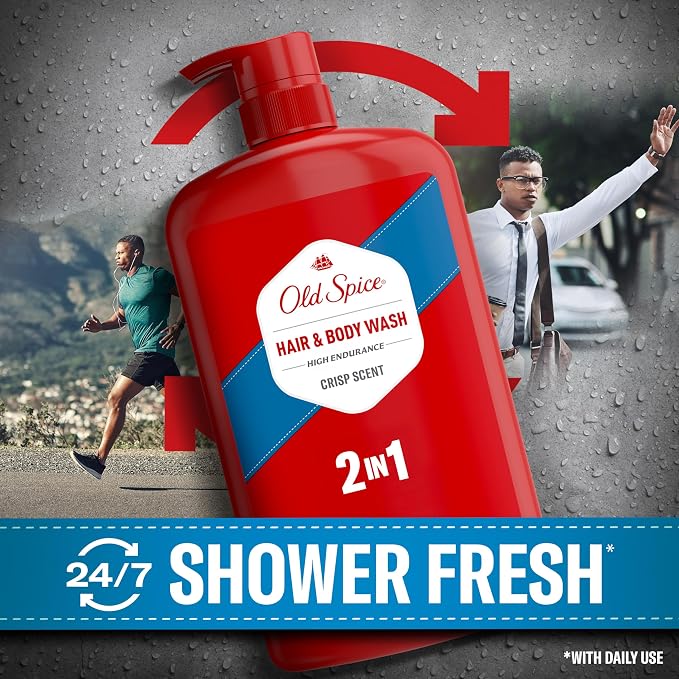 Old Spice Refreshing 2-in-1 Body & Face Wash - Image 3