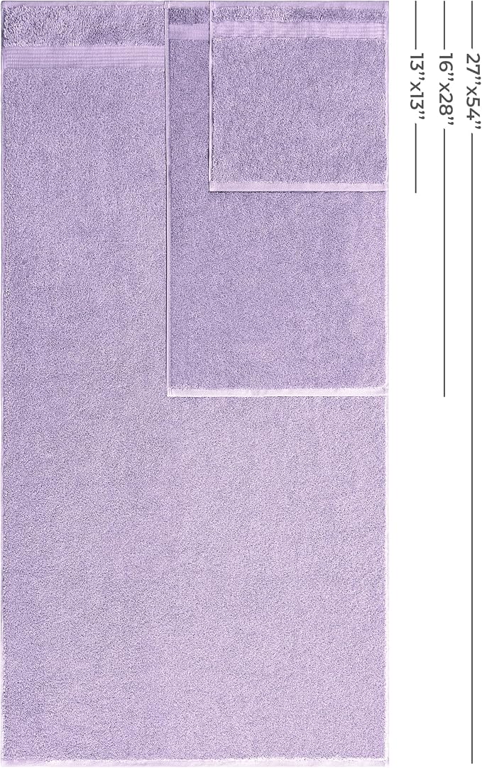 American Veteran Towel, 100% Cotton Turkish 6 Piece Towel Set, Luxury Towels - Image 3