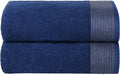 BELIZZI HOME Ultra Soft 2 Pack Oversized Bath Towel Set, 28x55 inches, 100% by Unknown