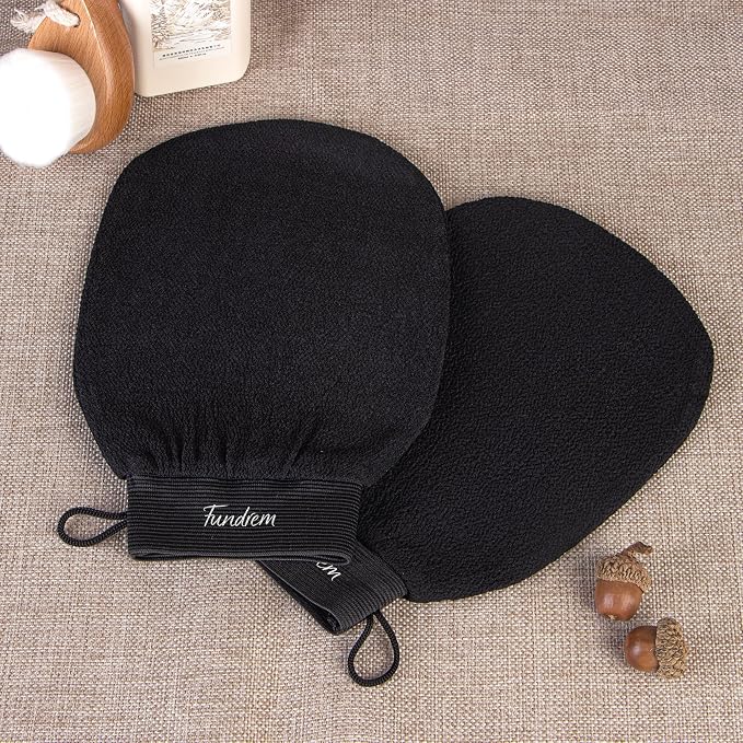 Exfoliating Gloves 2 Pcs, Korean Exfoliating Mitts, Body Scrub - Image 8