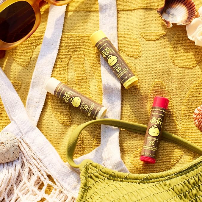 Sun Bum SPF 30 Sunscreen Lip Balm 3 Flavor Variety Pack - Image 3