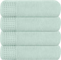 GLAMBURG Ultra Soft 4 Pack Oversized Bath Towel Set 27x54 inches, 100% Cotton by GLAMBURG