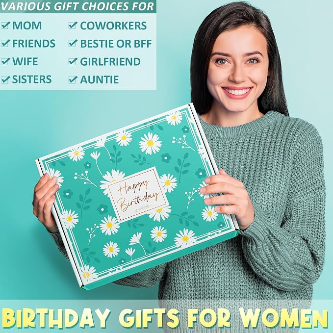 Birthday Gifts for Women Friendship, Unique Happy Birthday Gifts Basket for Mom - Image 3