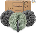 myHomeBody Large 70g Loofah Sponge, Bath Body Scrubber by myHomeBody
