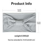 GiLi 6 Pack Wide Headbands for Women Non Slip Soft Elastic Hair Bands Yoga - Image 2