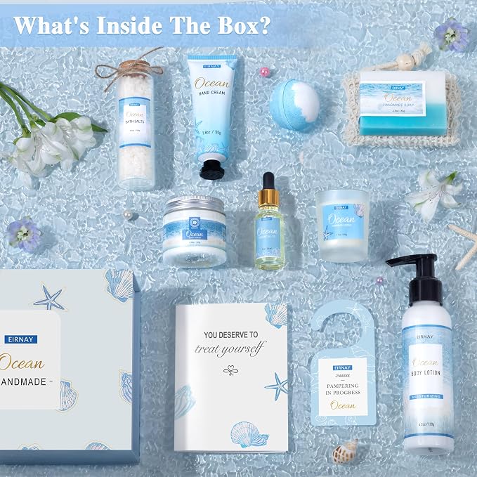 Mothers Day Gifts for Women, Spa Gifts Basket for Women, Self Care Gifts for Mom - Image 2