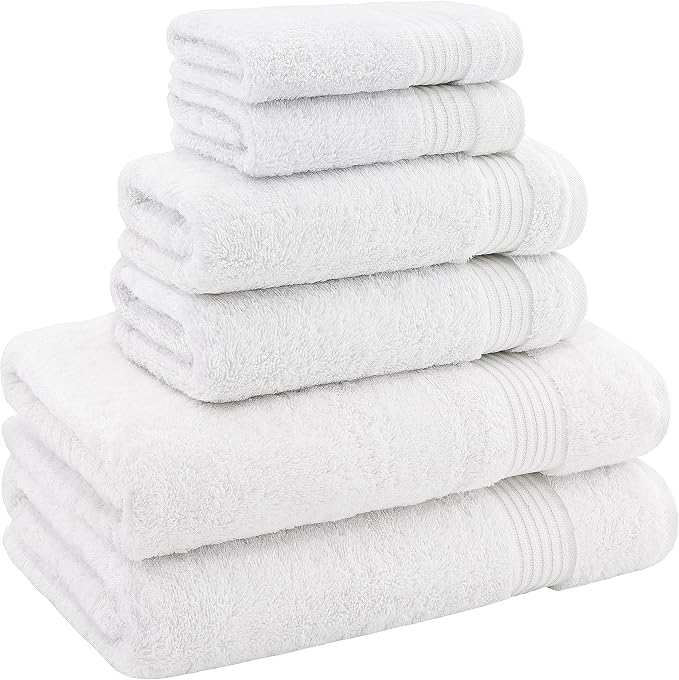 Hotel & Spa Quality Super Absorbent and Soft, 6 Piece Turkish Towel Set - Image 4