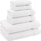 Hotel & Spa Quality Super Absorbent and Soft, 6 Piece Turkish Towel Set - Image 4