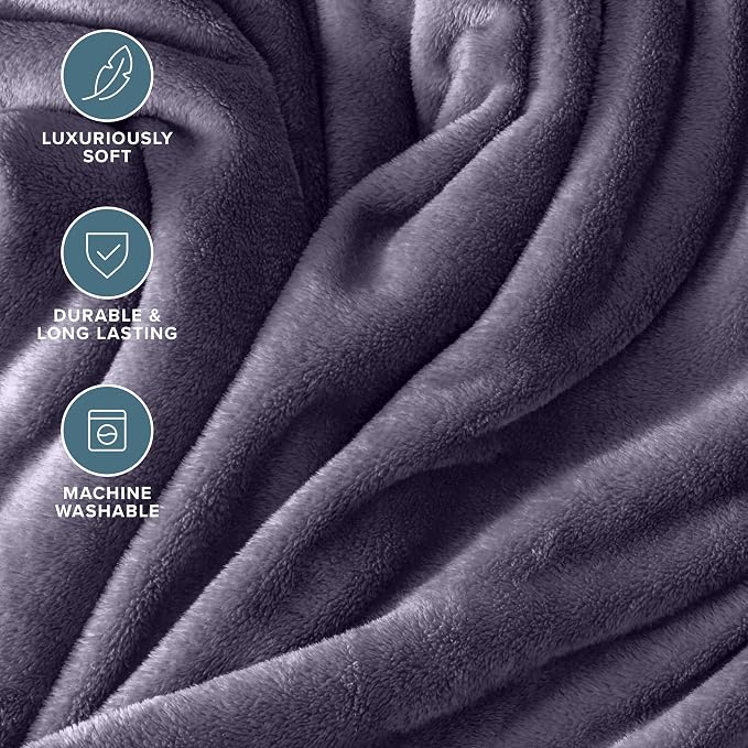 Bare Home Fleece Blanket - Image 6