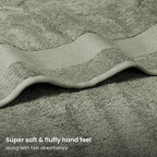 BIOWEAVES 100% Organic Cotton 700 GSM Plush Luxury Bath Towels - Image 3