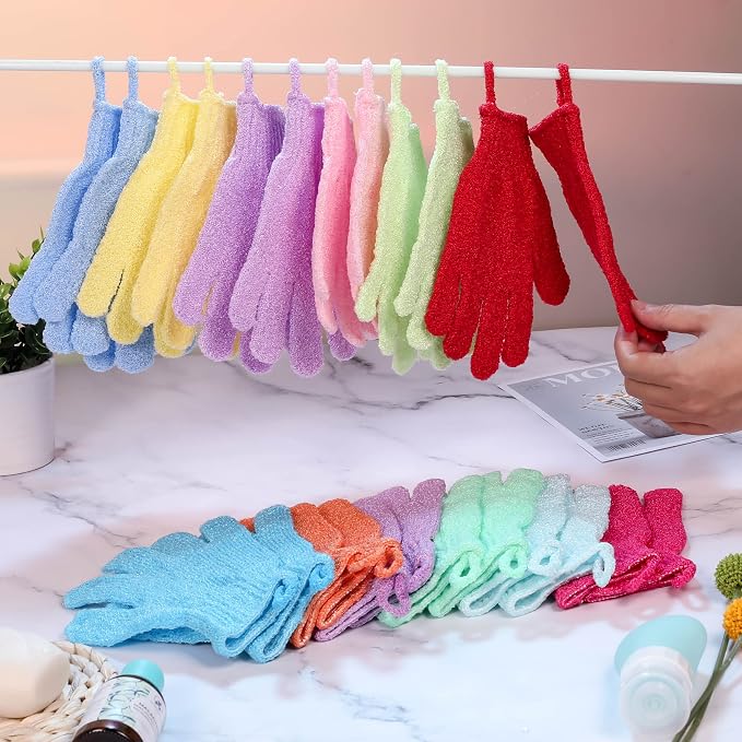 Shower Gloves, Body Scrub Gloves - Image 6