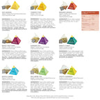Creano Organic Herbal Tea Gift Set "Organic Herbal Tea" – 12 Pyramid Tea Bags - Image 3