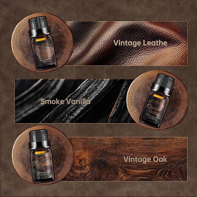 Men Essential Oils Set for Diffuser, Father's Day Gift for Men - Image 3