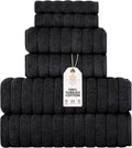 Classic Turkish Towels CTT Luxury 6 Piece Towel Set, 100% Turkish Cotton by ClassicTurkishTowels