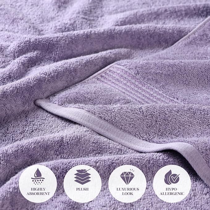 Superior Egyptian Cotton 3-Piece Towel Set, Basic Towels - Image 8