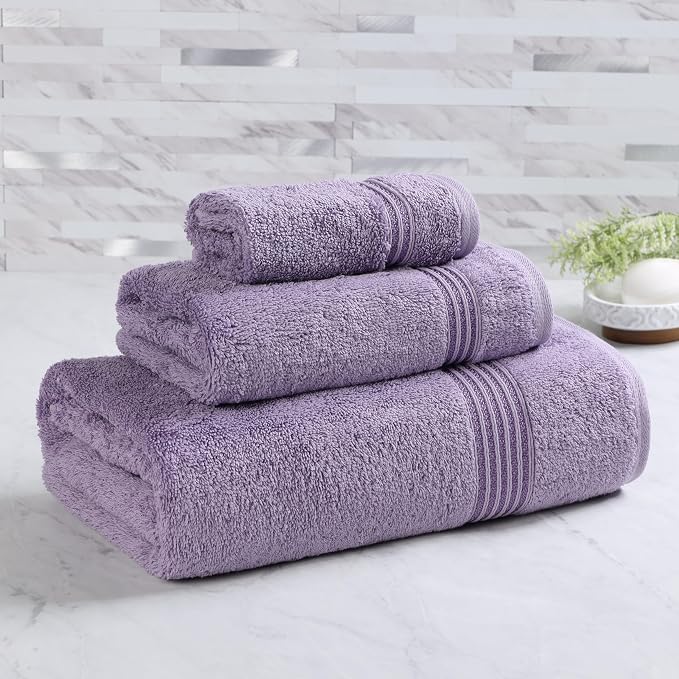 Superior Egyptian Cotton 3-Piece Towel Set, Basic Towels - Image 2