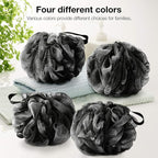 DadyMart Bath Shower Loofah Sponge 60g Bath Mesh Pouf Shower Ball Body Scrubber - Image 6