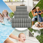 CASA COPENHAGEN Ecstatic 6 Pieces Towel Set- Pine Grey, 600 GSM 2 Bath Towel 2 - Image 4