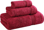 Superior Egyptian Cotton 3-Piece Towel Set, Basic Towels by SUPERIOR