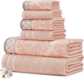 Modern Threads 6 Piece Cotton Bath Towel Set – Ultra Soft 550 GSM Towels – by ModernThreads