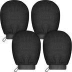 Tatuo 4 Pieces Korean Exfoliating Mitts Deep Exfoliating Gloves Body Scrubber by Tatuo