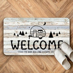 Welcome to Our Rolling Estate Soft Diatom Mud Absorbent Bath Rug 17”x30” - Image 5