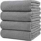 POLYTE 430 GSM Microfiber Oversize Quick Dry Lint Free Bath Towel, 60 x 30 in by Polyte