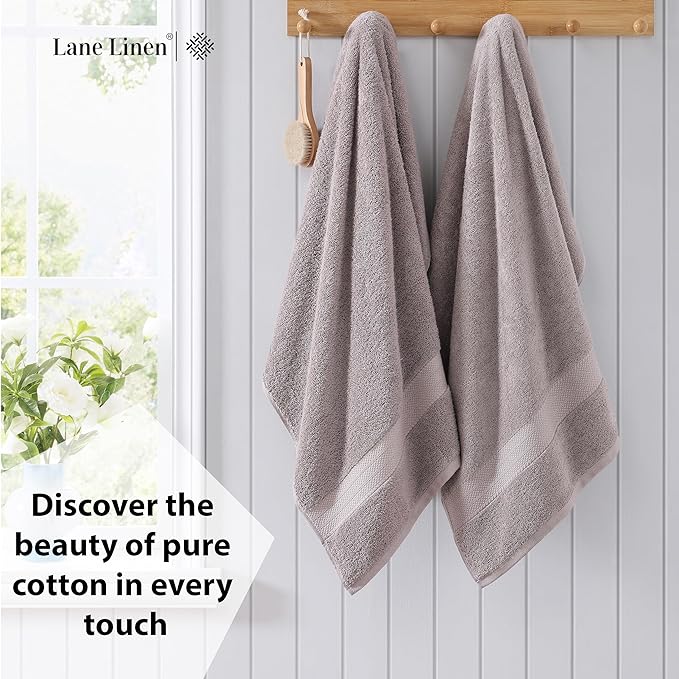 LANE LINEN Bath Towel Set of 4 PC - Image 3