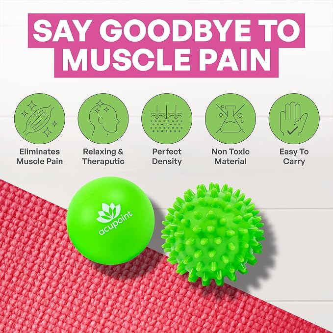 Acupoint Physical Massage Therapy Lacrosse Ball Set Ideal - Image 4