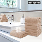MOONQUEEN 6 Pack Premium Hand Towels - Image 2