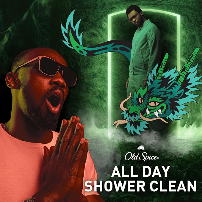 Old Spice Cleansing Body Wash for Men, 3X Defense, 24/7 Shower Fresh - Image 5