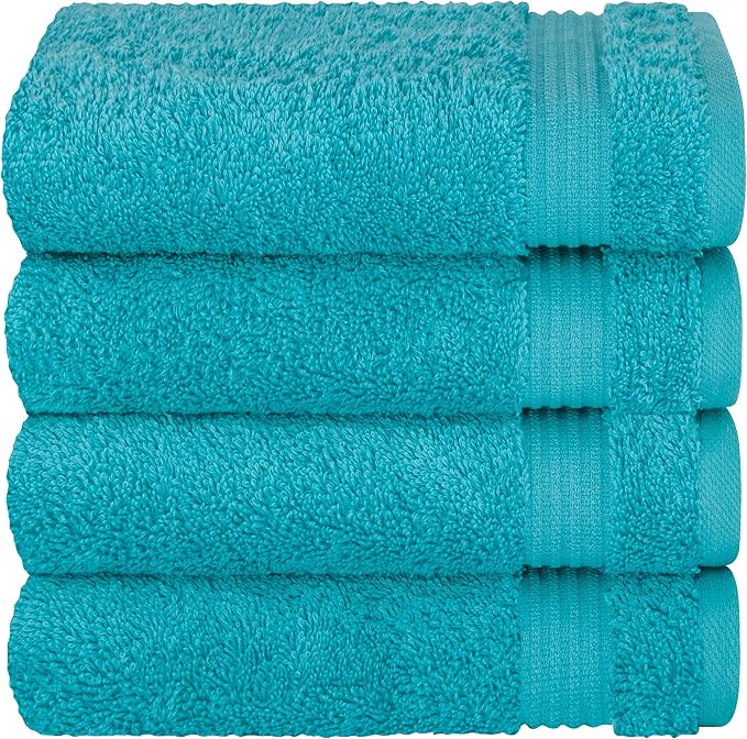 Cotton Paradise Hand Towels for Bathroom, 100% Cotton Turkish 4 Piece Hand - Image 5