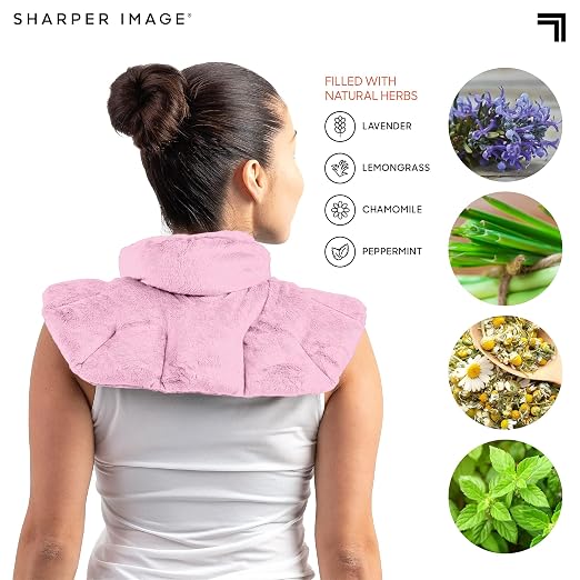 Sharper Image Heated Neck & Shoulder Wrap - Image 4
