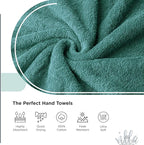 100% Cotton Bath Towel Set of 24-6 Bath Towels, 6 Hand Towels, 12 Wash Cloths - Image 4