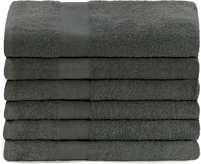 Simpli-Magic Cotton Bath Towels, 6 Pack - Image 3