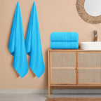 Belizzi Home 4 Pack Bath Towel Set 27x54, 100% Ring Spun Cotton, Ultra Soft - Image 3