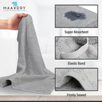 100% Cotton Large Hair Towel Wrap - Image 2