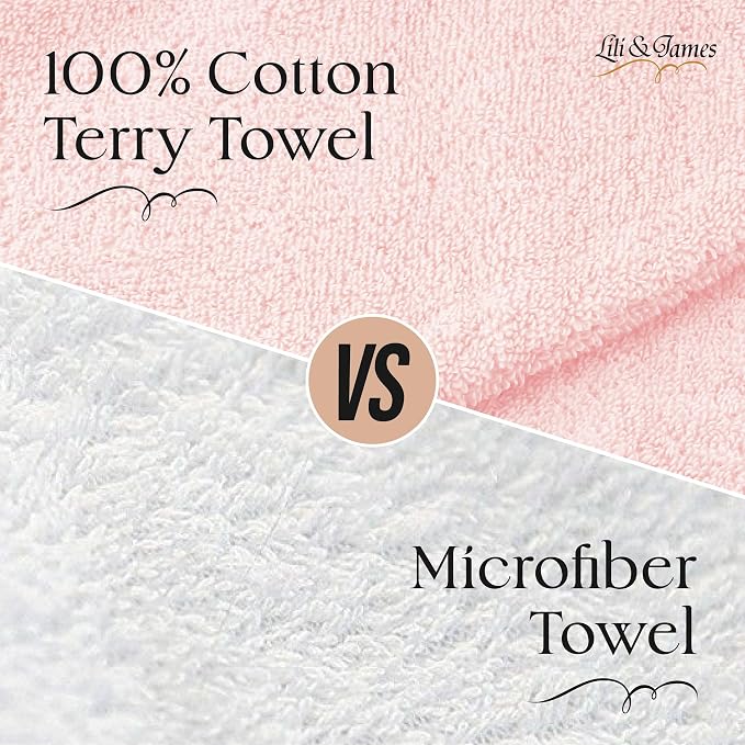 Lili&James Cotton Hair Towel Wrap - Image 4