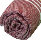 Bersuse Towels Anatolia XL Beach Blanket Throw Blanket Turkish Towel 100% - Image 7