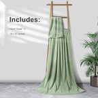 2 Piece Hand Towels Set, 100% Microfiber - Image 6