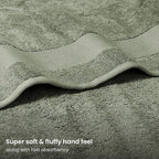 BIOWEAVES 100% Organic Cotton 700 GSM Plush Premium Washcloths 13" x 13" GOTS - Image 2