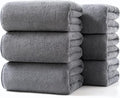 Lumimi Towels 6 Piece Soft Microfiber Bath Towel Set Salon Gym Yoga Travel by Lumimi