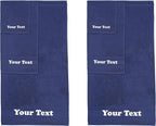 Personalize Your Towels with Custom Embroidery: Names, and Initials. Perfect by Ephesos