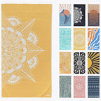 FESHKA Sand Proof Turkish Beach Towel – Oversized, Quick Dry & Lightweight by FESHKA