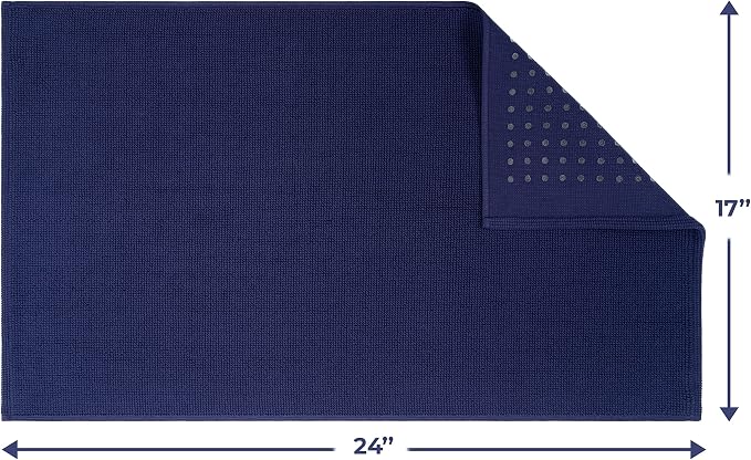 Cotton Paradise 100% Cotton Non Slip Bath Mats - Image 3