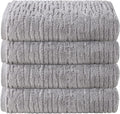 SKL Home CloudSoft Cotton Luxury 4 Pc Bath Towel Set by SKLHomebySaturdayKnightLtd