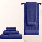 BIOWEAVES 100% Organic Cotton 700 GSM Plush Luxury Bath Towels - Image 6