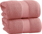 NY Loft 100% Cotton 2 Pack Bath Sheet Towel Set | Extra Large Oversize Bath by NYLoft